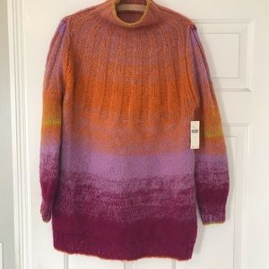 Anthropologie Perri Ombre Tunic Sweater 
